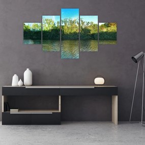 Obraz - jezioro (125x70 cm)