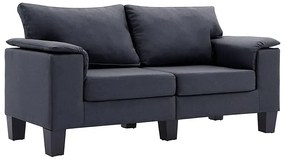 Dwuosobowa ciemnoszara sofa - Ekilore 2Q