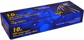 Lampki choinkowe z efektem wodospadu - zimna biel