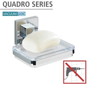 Mydelniczka z przyssawką Wenko Vacuum-Loc, 12x12 cm