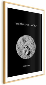 Plakat The Eagle 29,7x42 cm z ramą złotą z marginesem ARTGEIST B
