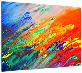Obraz - Kolorowa abstrakcja (70x50 cm)