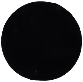 Dywan Rabby CZARNY - KOŁO 100x100 Koło