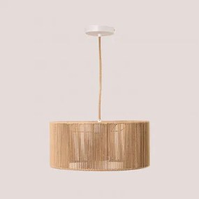 Lampa Sufitowa Z Nylonowej Liny Uillo Ø40 Cm - Sklum