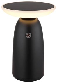 Globo 36625S - LED dotykowa lampa solarna 10W 3,7V IP54 czarna, ściemnialna