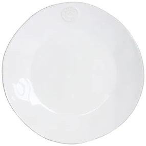 Biały talerz kamionkowy Costa Nova Nova, ⌀ 27 cm