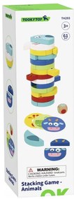 Tooky toy gra zręcznościowa klocki zwierzęta certyfikat fsc