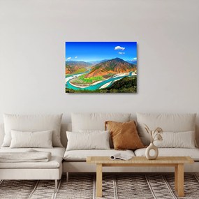 Obraz na szkle - Rzeka Jangcy (70x50 cm)