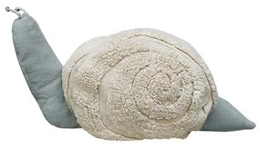 Jasnozielony/kremowy dziecięcy worek do siedzenia Mr. Snail – Lorena Canals