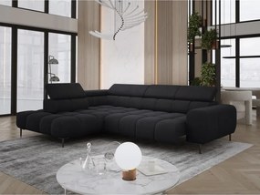 Narożnik PLAZA L Lewostronny z elektryczną regulacją siedziska w tkaninie APHRODITE 23 WERSAL