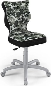 Ergonomiczne krzesło dla młodzieży Petit Grey rozmiar 6 (159-188 cm) wzory