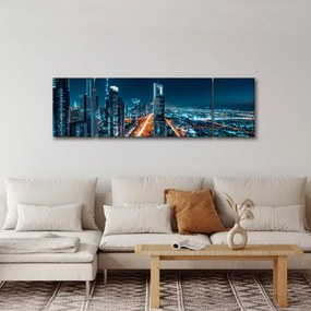 Obraz  - Noc w Dubaju (170x50 cm)