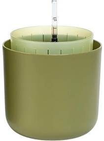 Plastia Doniczka samonawadniająca Tolita Air zielony, śr. 16 cm, śred. 16 cm