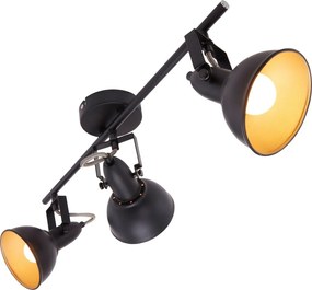 Oprawa punktowa 3xE14/40W/230V czarna