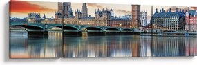 Obraz - Houses of Parliament w Londynie (170x50 cm)