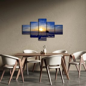 Obraz - krajobraz polarny (125x70 cm)