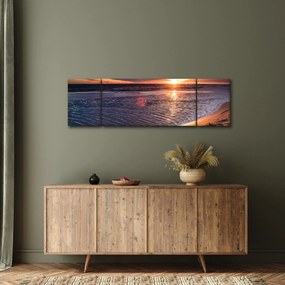 Obraz zachodu słońca (170x50 cm)