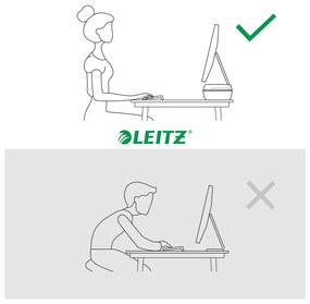 Regulowany stojak na monitor Ergo – Leitz