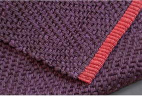Bordowy chodnik z juty 70x150 cm Notes – Mette Ditmer Denmark