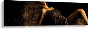 Obraz - Kobieta ze złota (170x50 cm)