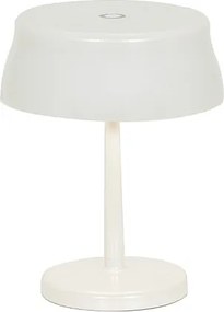 Zafferano Sister Light Mini Wi-Fi Smart Lampa stołowa LED Perłowo-biała, akumulatorowa i ściemnialna - 2200-2700-3000-4000K 3,2W wys. 17 cm