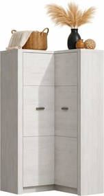 Garderoba Narożna Biały Kraft K2-B93