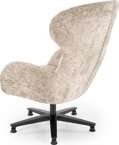 Obrotowy fotel do salonu Franco Halmar