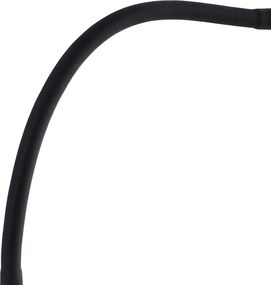 Designerska lampa stołowa czarna z wbudowanym LED i ściemniaczem dotykowym - Palka