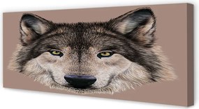 Obraz na płótnie Wilk w Stylu Malarskim