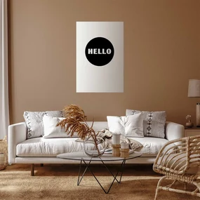 Plakat Na dzień dobry 40x60 cm bez ramy z marginesem ARTGEIST B