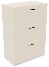 Komoda biurowa EASY SPACE CABINET 3D 80cm kaszmirowa zamykana NOWY STYL