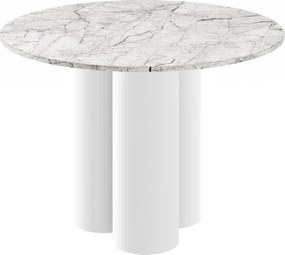 Okrągły stół Raveo Hubertus marmur połysk