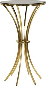 Stolik barowy VKH878, Złoto, 60x60x108 cm, Kendra Home