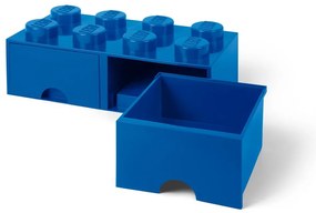 Niebieski pojemnik z 2 szufladami LEGO®