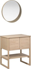 Pojedynczy mebel + lustro ATOLL