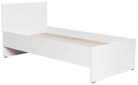 Białe łóżko jednoosobowe 90x190 cm KRY – Kalune Design