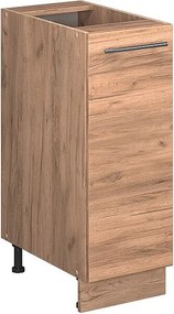 Szafka apteczna złoty dąb energetyczny 30x60x82 fame-line