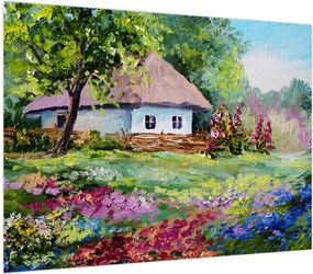 Obraz - Domek (70x50 cm)