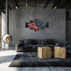Obraz - Lawa (125x70 cm)