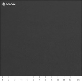 Szare łóżko boxspring ze schowkiem 180x200 cm Flip – Ropez