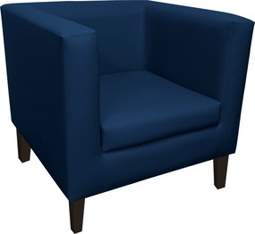 Fotel Monaco tkanina Eko-skóra : Kolor nogi - Venge, Kolor tkaniny - EKO-SKÓRA - 4D, Wysokość nogi - 15 cm