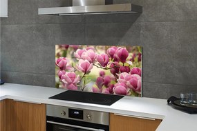 Panel Kuchenny Szklany Kwitnące Drzewa Owocowe