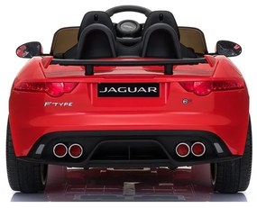 Auto na akumulator jaguar f-type czerwony lakier