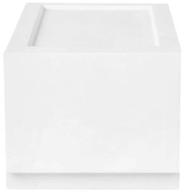 Modułowy pojemnik Wave Junior Snow bez kółek 43,4x 27,2 x 22 cm, wąski - 1 szuflada