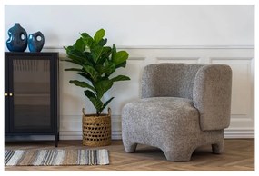Brązowy fotel Nazare – House Nordic