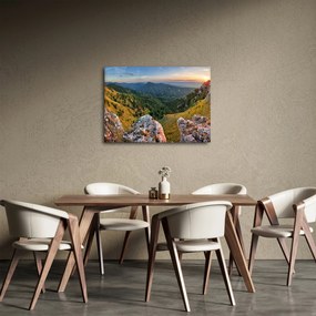 Obraz - Krajobraz górski (70x50 cm)