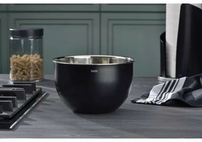 Miska Kela Edda, stal nierdzewna, czarny, 24 cm