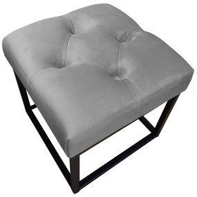 Pufa CHESTERFIELD LOFT ławka podnóżek metal MG17