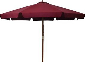 Burgundowy parasol ogrodowy M4-S59