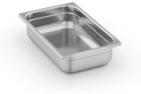 Pojemnik gastronomiczny ze stali nierdzewnej GN 1/1, 530 x 325 x 100 mm